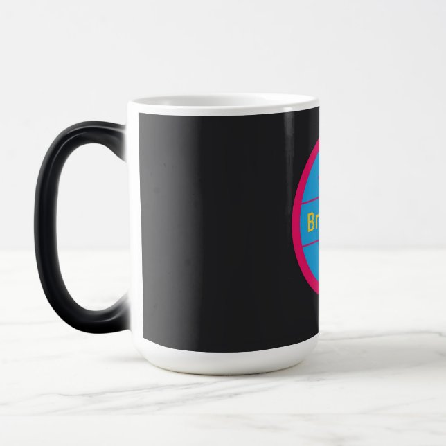 Caneca Mágica Lindo, Ouro Líquido, Morphing Mug (Esquerda)