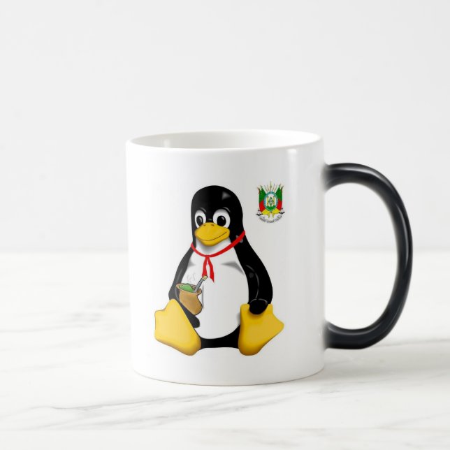 Caneca Mágica Linux Galdério (Direita)