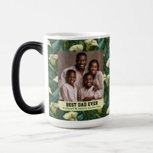 Caneca Mágica Lírios Calla Flor Pai Para Ser Luxo