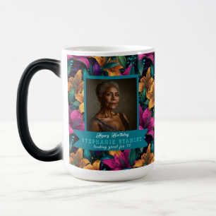 Caneca Mágica Lírios Personalizáveis Brilham na Festa de Verão