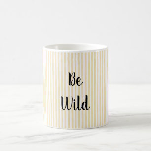 Caneca Mágica Listras Amarelas Selvagens