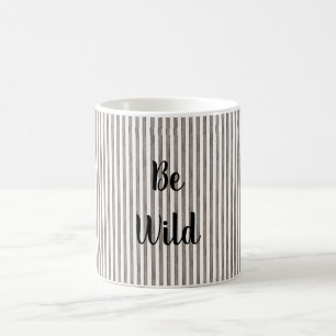Caneca Mágica Listras Castanhas Selvagens