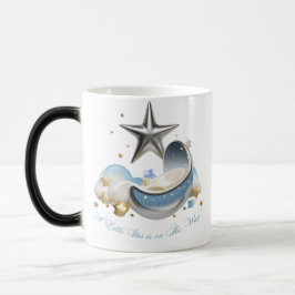 Caneca Mágica "Little Star está a caminho" Mágica Mug de Aquecim
