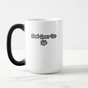 Caneca Mágica Livro Lover Para A Vida: Paixão Em Leitura Ao Long