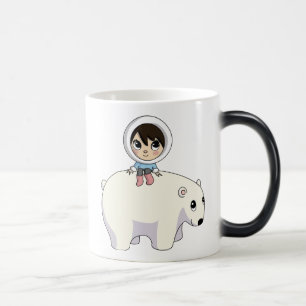 Caneca Mágica Lizzy e geada do urso polar