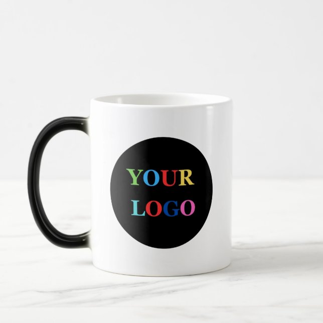 Caneca Mágica Logotipo da Empresa Café Comercial Personalizado (Esquerda)
