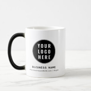 Caneca Mágica Logotipo de negócios moderno personalizado para si