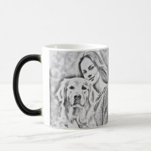 Caneca Mágica Logotipo de Promocional para empresas personalizad