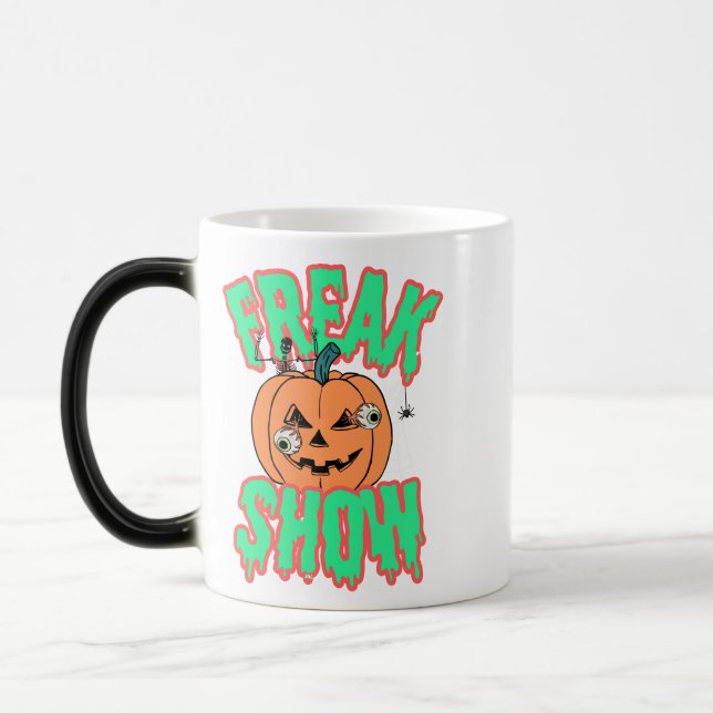 Caneca Mágica louco de Halloween (Esquerda)