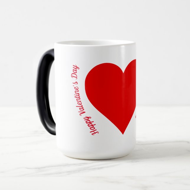 Caneca Mágica Love Mug (Frente Esquerda)