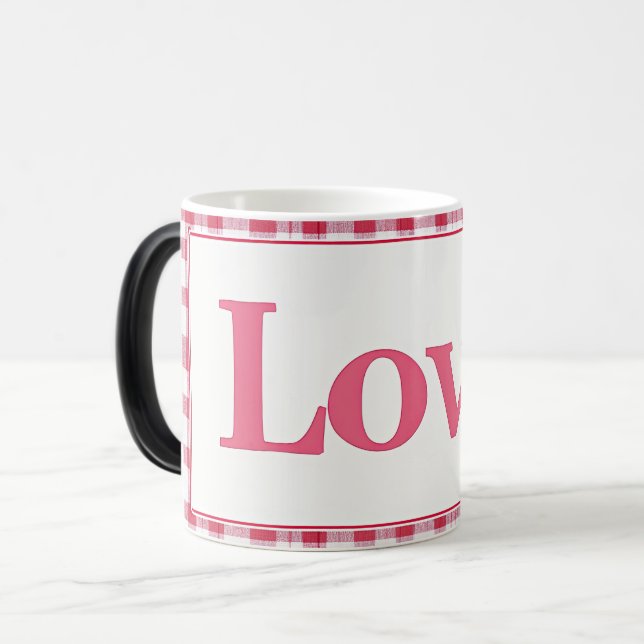 Caneca Mágica Love valentines (Frente Esquerda)