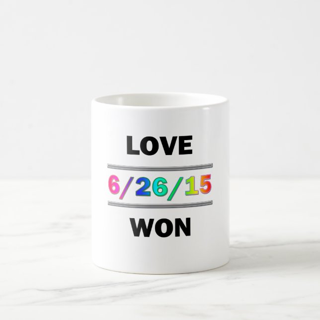 Caneca Mágica Love Won (Centro)