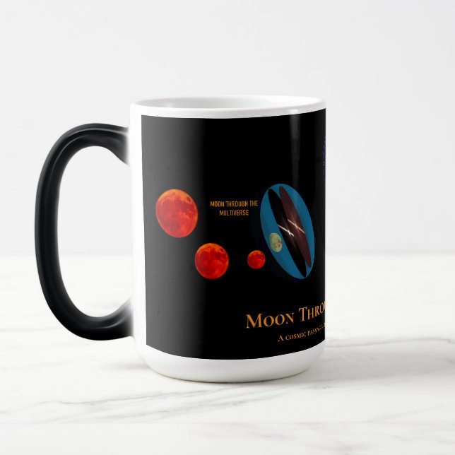 Caneca Mágica Lua Através do Multiverso (Esquerda)