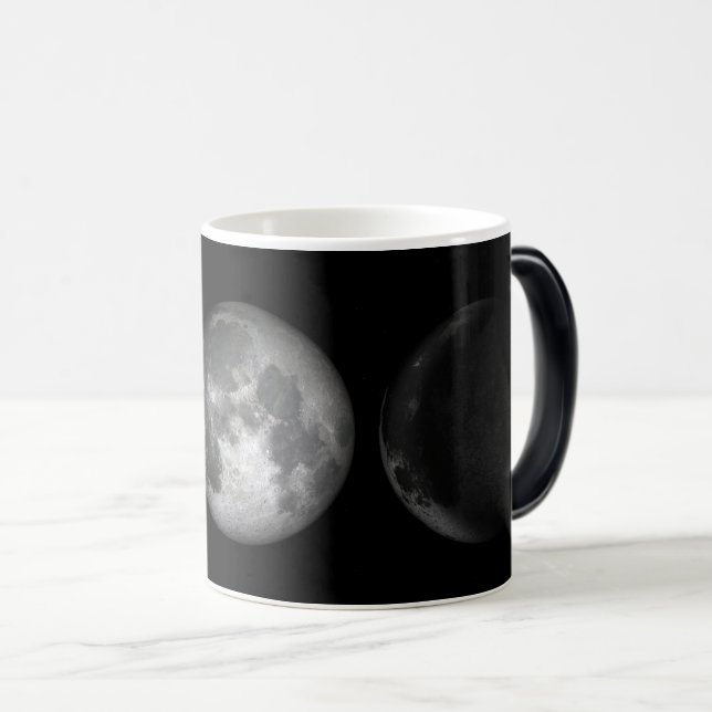 Caneca Mágica Lua - Símbolo triplo da deusa (Frente Esquerda)