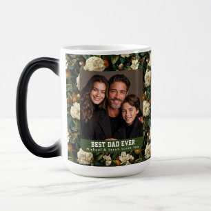 Caneca Mágica Luxuosas Gardenias Florais Presente de Aniversário