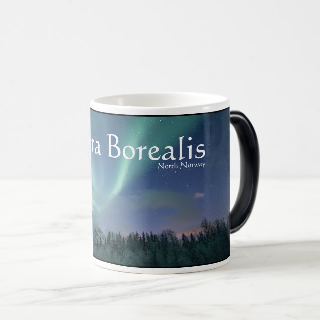Caneca Mágica Luzes do norte (Frente Esquerda)