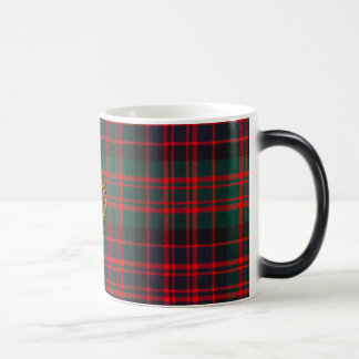 Caneca Mágica MacDonald Tartan e Crest Dourado
