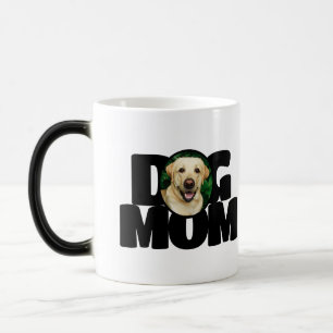 Caneca Mágica Mãe de Cachorro Foto Moderna Simples