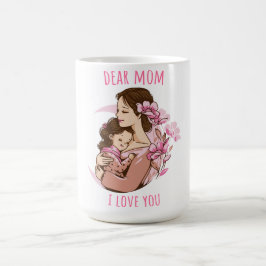 Caneca Mágica Mãe e Amor Filha