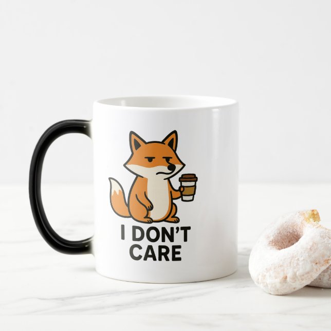 Caneca Mágica Magic Fox Mug (Com Donut)