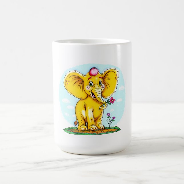 Caneca Mágica Magic Morphing Mug – Cute Elephant  (Center)