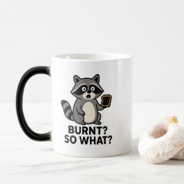 Caneca Mágica Magic Raccoon Toast Mug – Heat Reveal Cute Animal 
