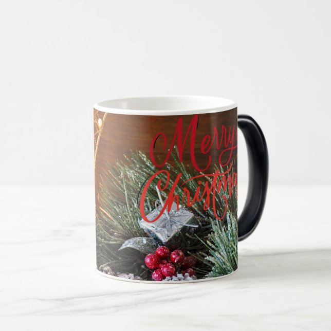 Caneca Mágica Mágica de Natal (Frente Esquerda)