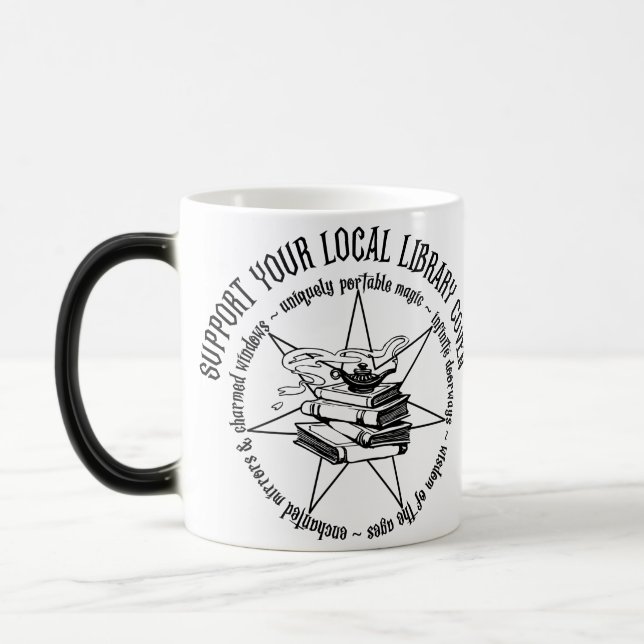 Caneca Mágica Mágico Morphing Mug - Muda quando quente! (Esquerda)