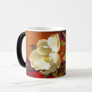 Caneca Mágica Magnolia em Red Velvet Martin Johnson Heade