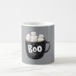 Caneca Mágica Malvados Marshmallows Preto Cinza