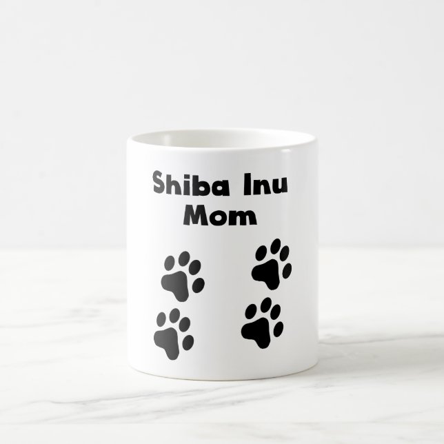 Caneca Mágica Mamã de Shiba Inu (Centro)