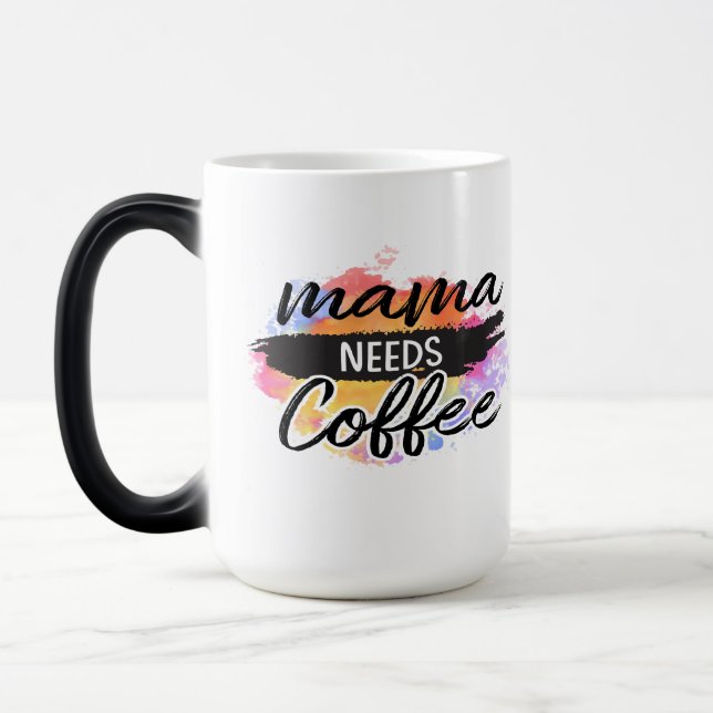 Caneca Mágica maman a besoin de café (Esquerda)