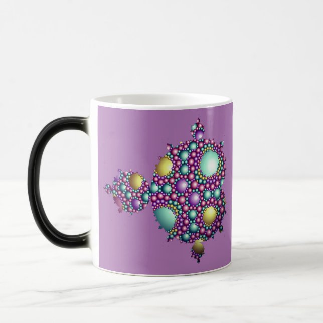 Caneca Mágica Mandelbrot de cheio armado em esfera Apolona (Esquerda)
