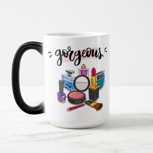 Caneca Mágica maquiagem georgeus (Esquerda)