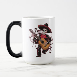 Caneca Mágica Mariachi Skeleton Groove