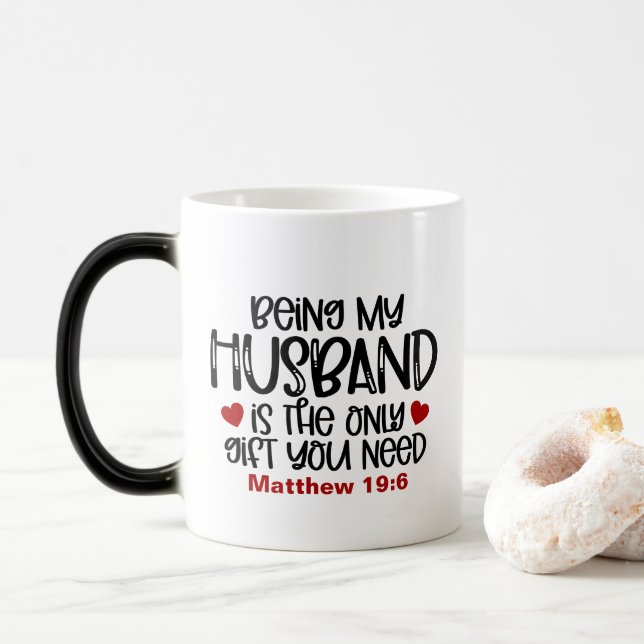 Caneca Mágica Marido - Morphing (Com Donut)