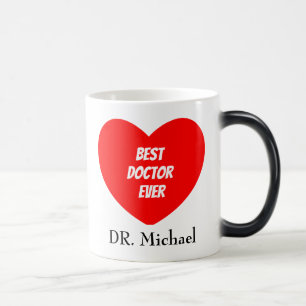 Caneca Mágica Médico Personalizado Melhor de Todos Obrigado Médi