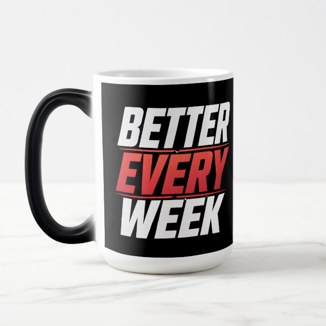CANECA MÁGICA MELHOR A CADA SEMANA (Esquerda)