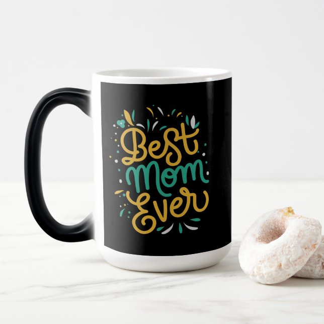 Caneca Mágica melhor mãe de sempre (Com Donut)