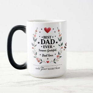 Caneca Mágica Melhor Pai de sempre - Pai Grata para sempre