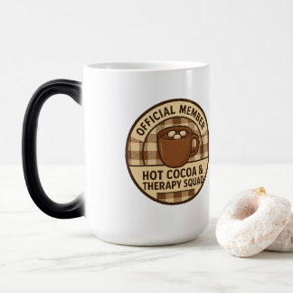 Caneca Mágica Membro Oficial: Esquadrão de Chocolate Quente e Te