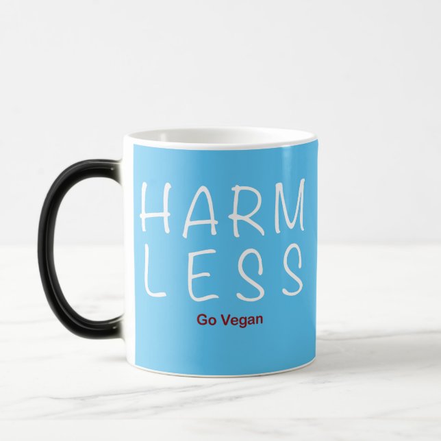 Caneca Mágica Menos Prejuízo - Ir Vegan (Versão Leve) (Esquerda)