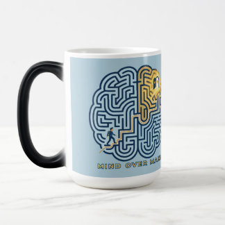 Caneca Mágica Mente Sobre Labirinto – Labirinto Cerebral Inspira