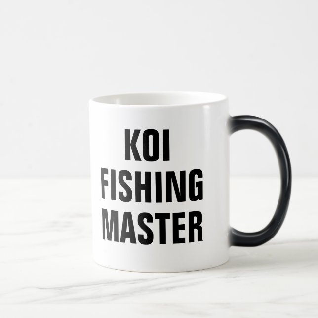 Caneca Mágica Mestre da Pesca de Koi (Direita)
