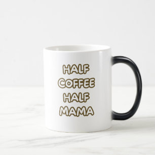 Caneca Mágica metade café metade mamãe