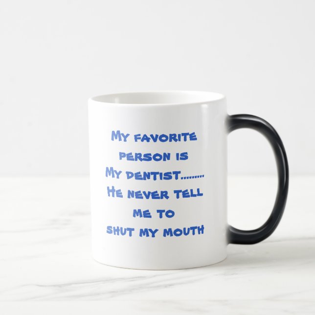 Caneca Mágica Meu Dentista (Direita)