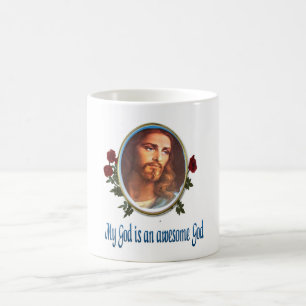 Caneca Mágica Meu Deus é um deus incrível Christian Mugs