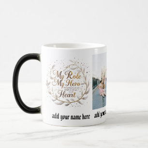 Caneca Mágica Meu Pai, Meu Herói - Magic Morphing Mug (11 oz)