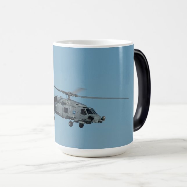 Caneca Mágica MH-60R Seahawk (Frente Esquerda)