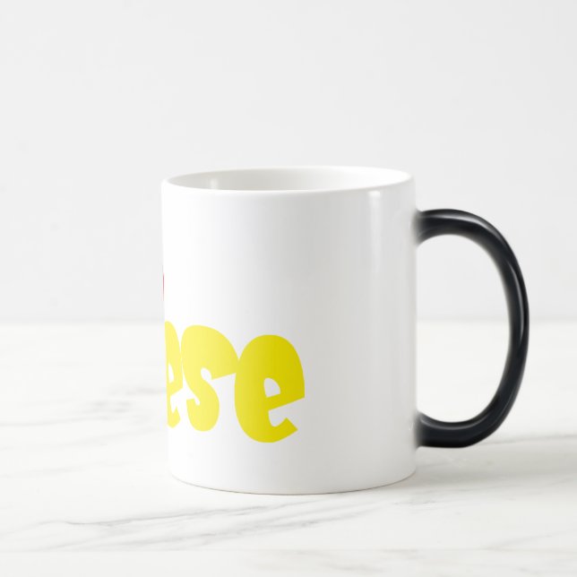 Caneca Mágica Mim queijo do coração (Direita)